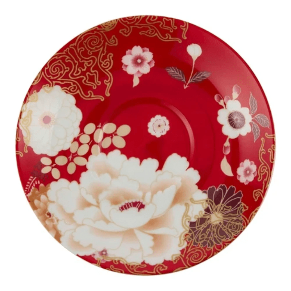 Maxwell & Williams Kimono Cup & Saucer 300ML Red Gift Box -Maxwell & Williams