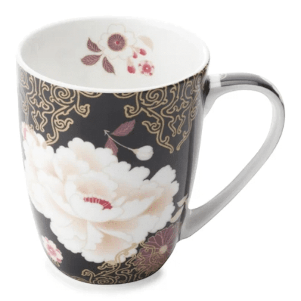 Maxwell & Williams Kimono Mug 400ML Black Gift Box -Maxwell & Williams