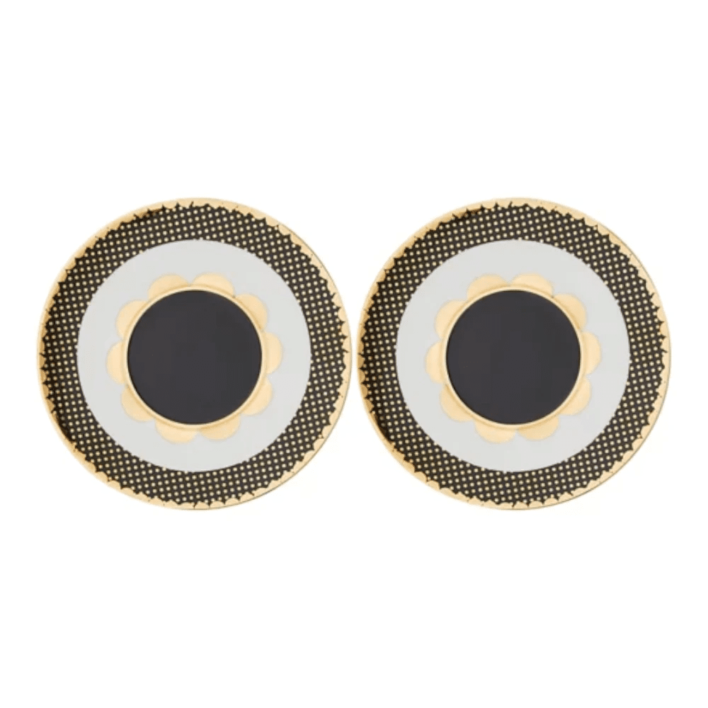 Maxwell & Williams Teas & C'S Regency Demi Cup & Saucer 100ML Set Of 2 Black Gift Box -Maxwell & Williams