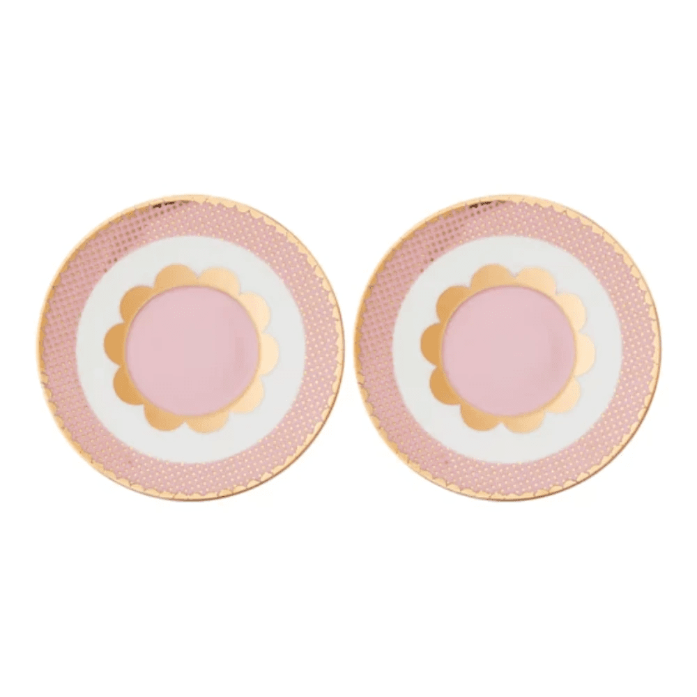 Maxwell & Williams Teas & C'S Regency Demi Cup & Saucer 100ML Set Of 2 Pink Gift Box -Maxwell & Williams