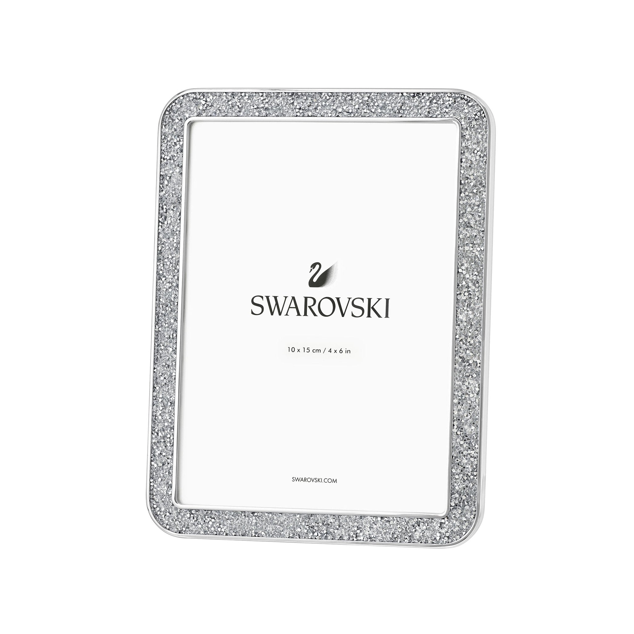 Minera Picture Frame, Small, Silver Tone -Swarovski