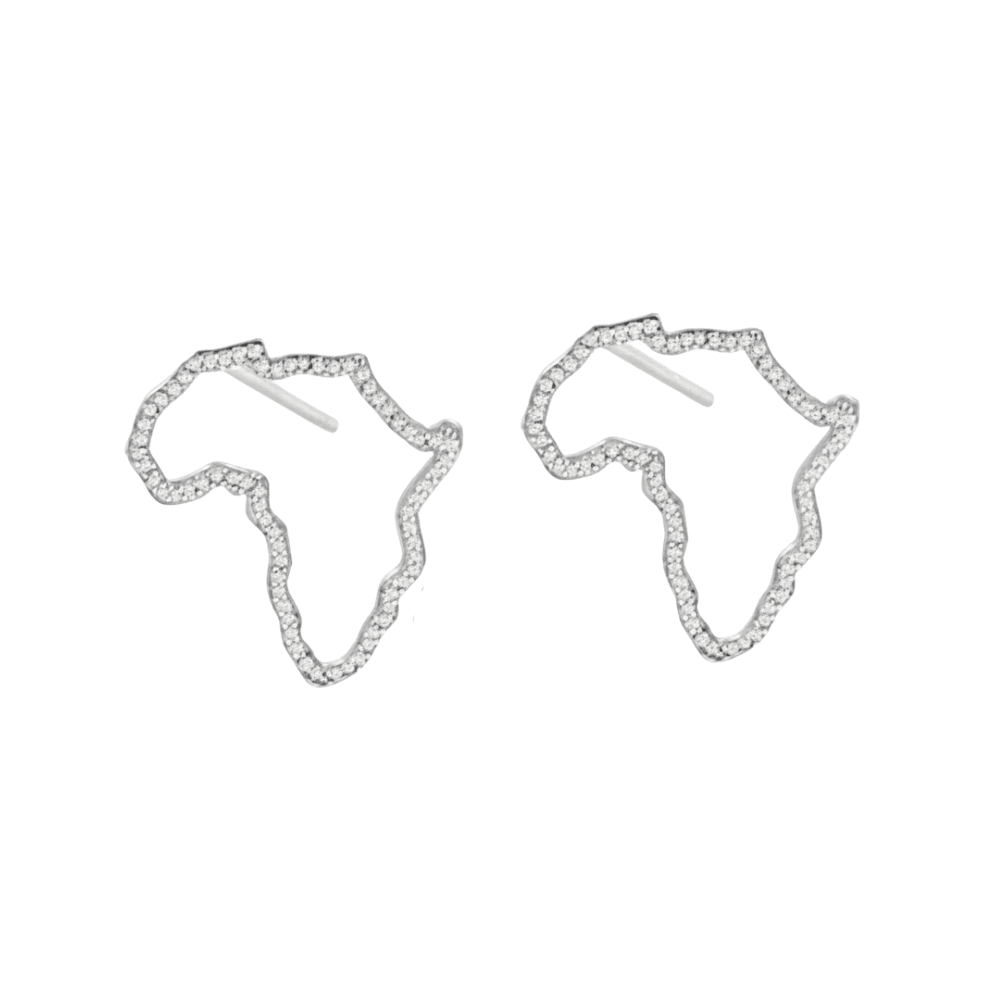 MISU 925 Sterling Silver Earrings Africa -Misu