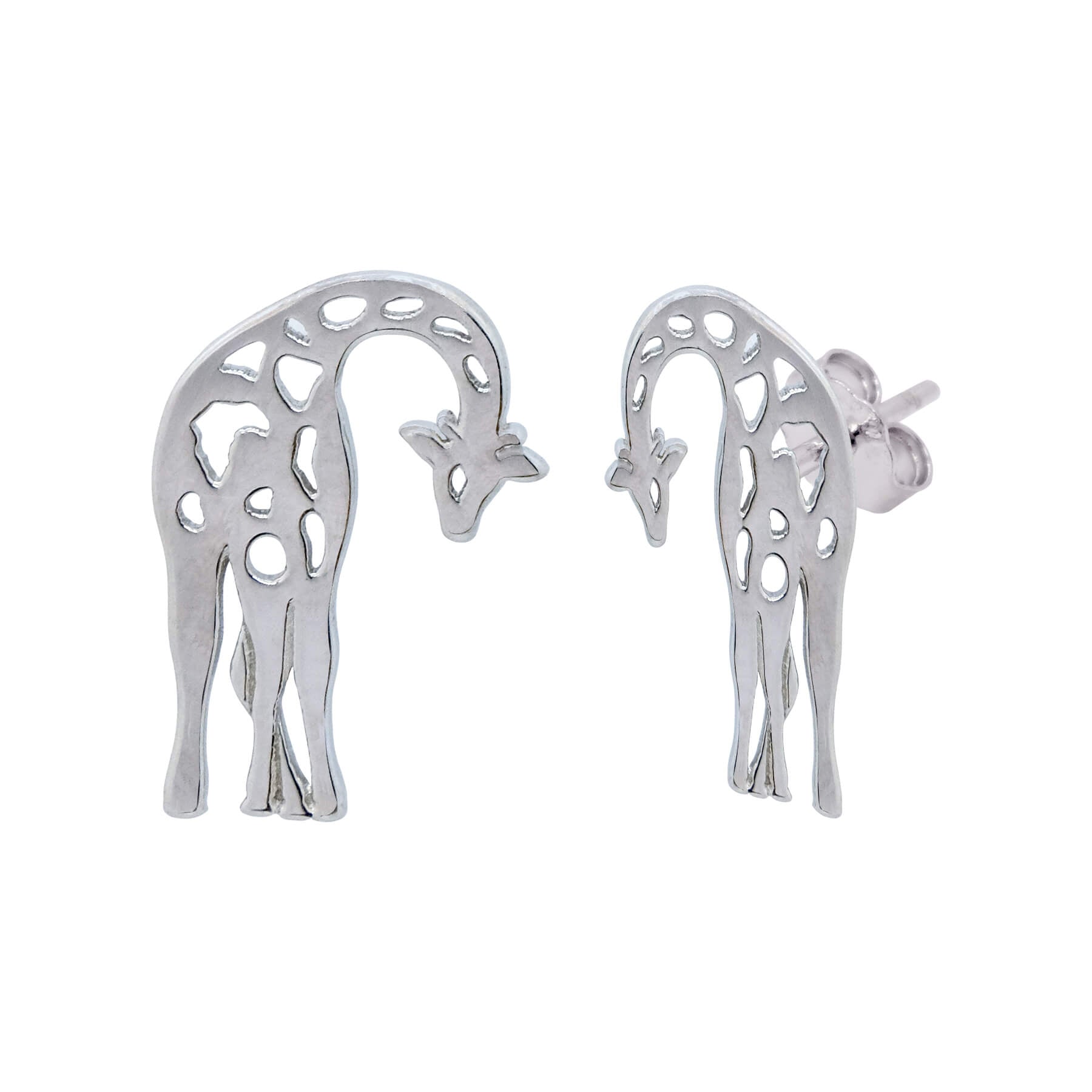 MISU 925 Sterling Silver Earrings Giraffee -Misu