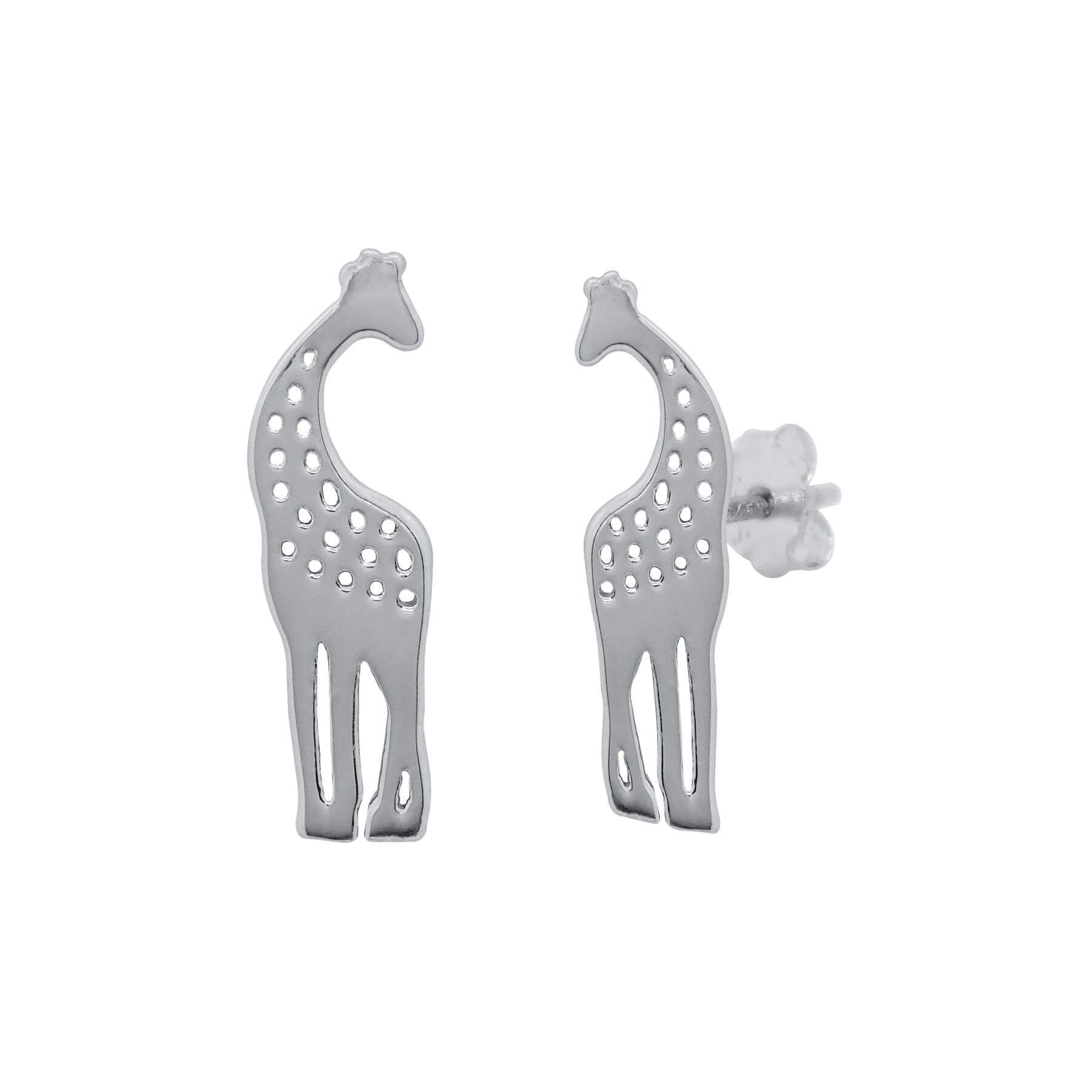 MISU 925 Sterling Silver Earrings Giraffee -Misu