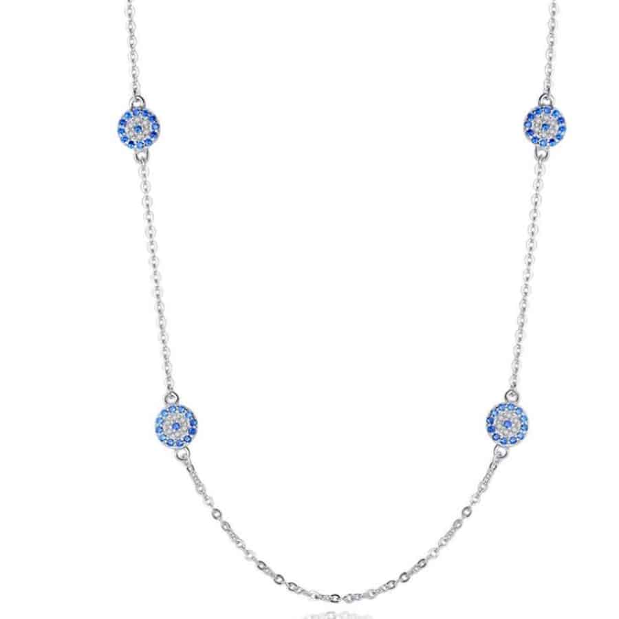 MISU 925 Sterling Silver Necklace Eye Candy -Misu