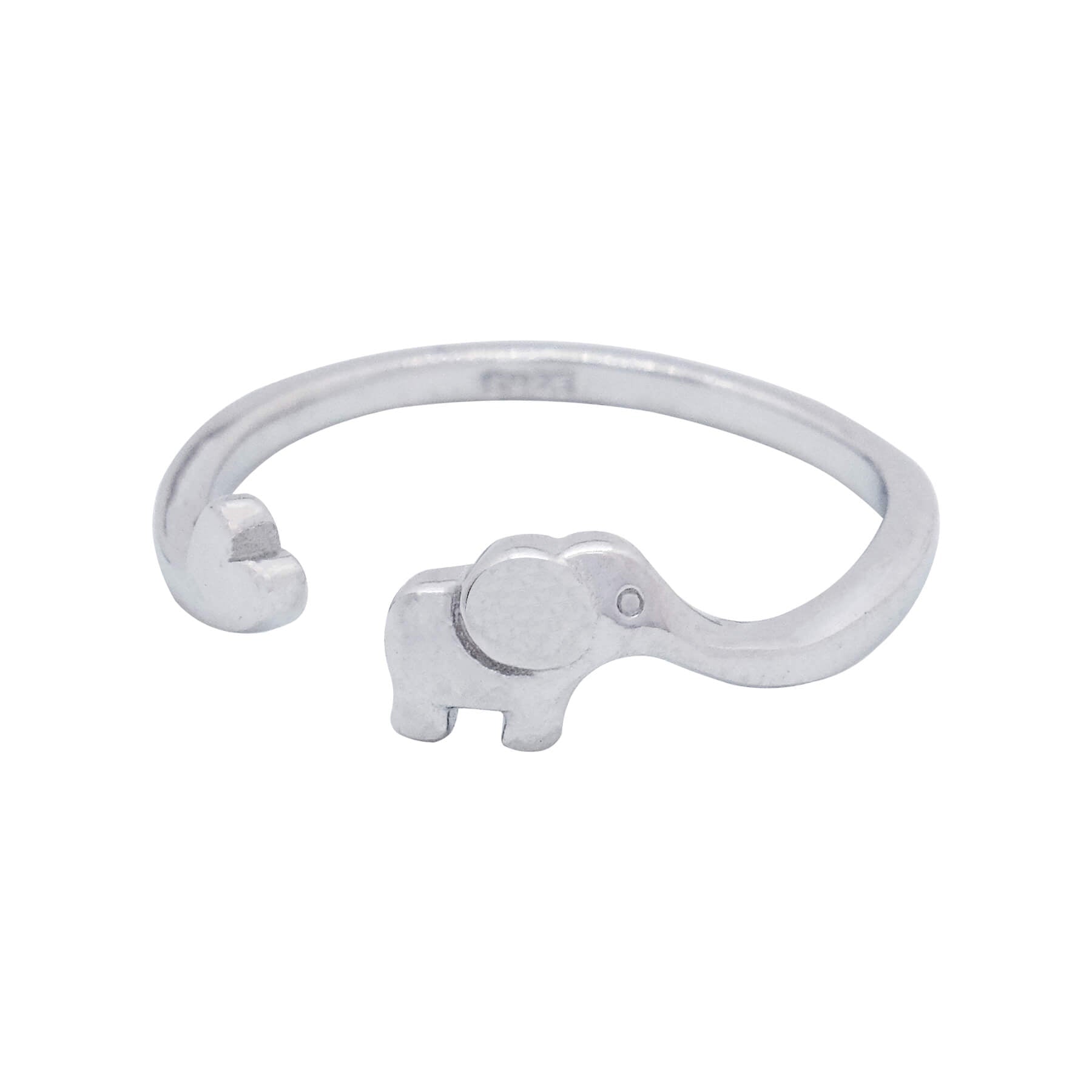 MISU 925 Sterling Silver Ring Adjustable Elly -Misu