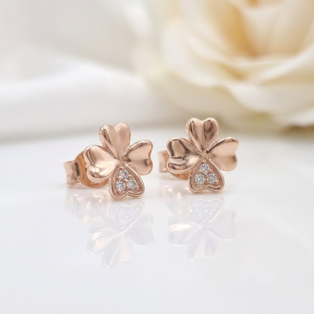 MISU Rose Gold Beauty Studs -Misu