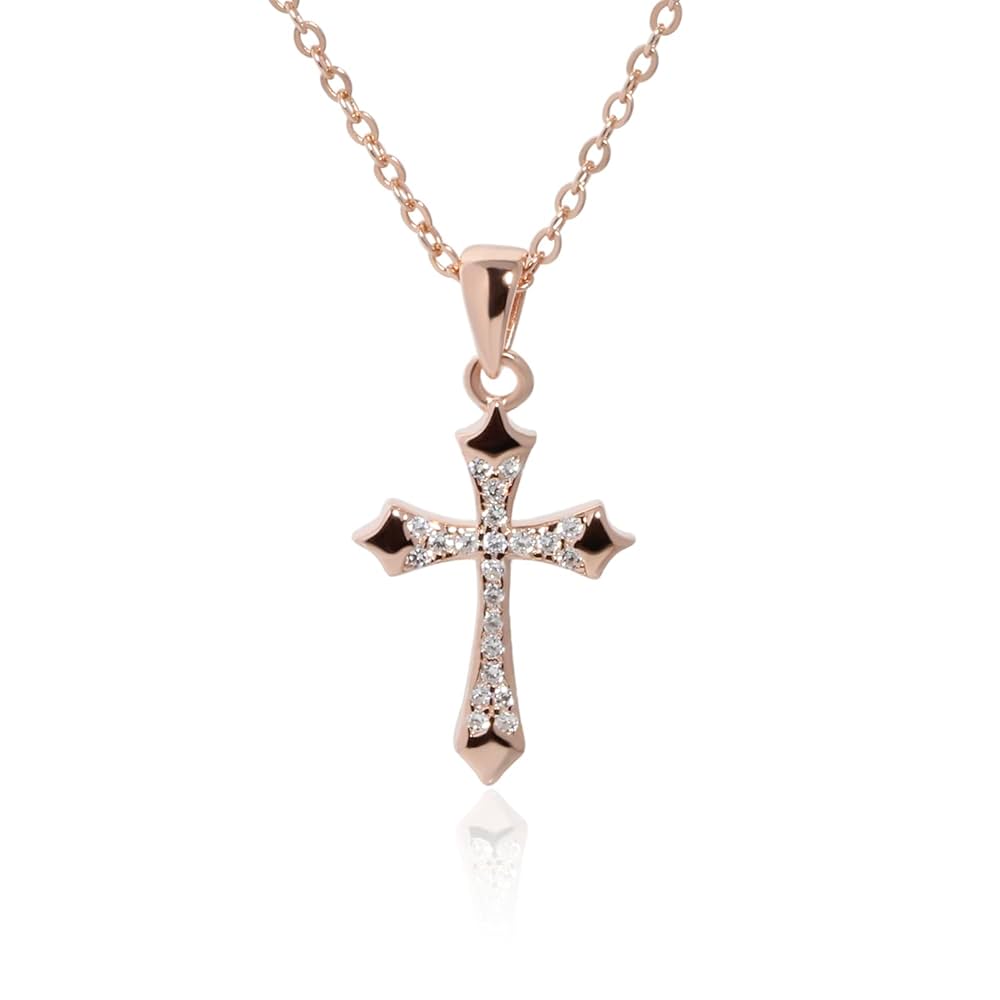 MISU Rose Gold Have Faith Necklace -Misu