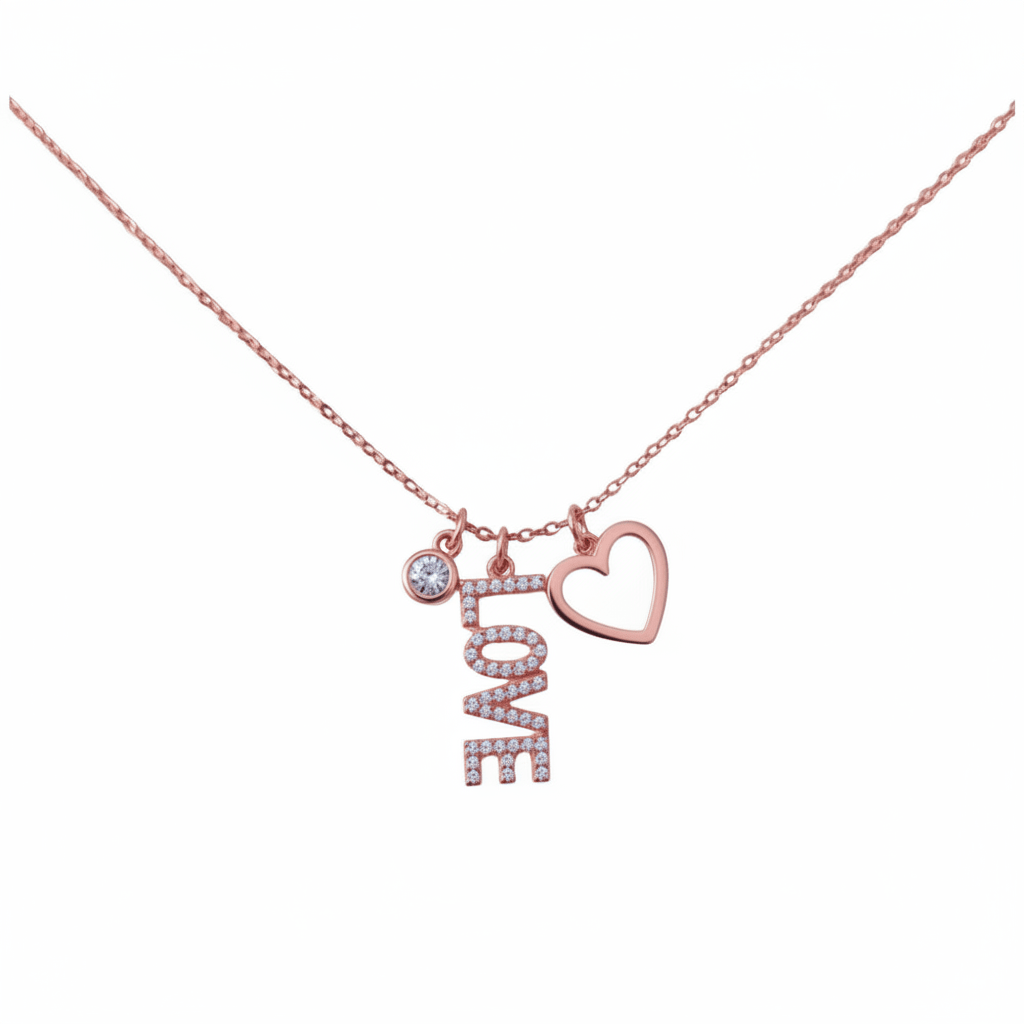 MISU Rose Gold Love Charm -Misu