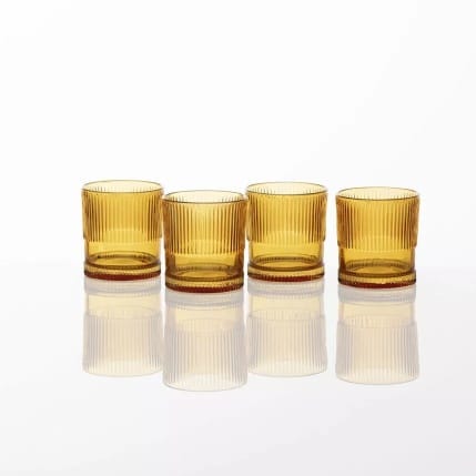 NOHO Allround Tumbler Amber 250ml Set of 4 -United Tables