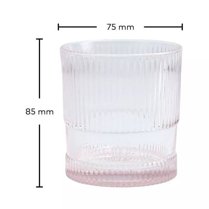 NOHO Allround Tumbler Pink 250ml Set of 4 -United Tables