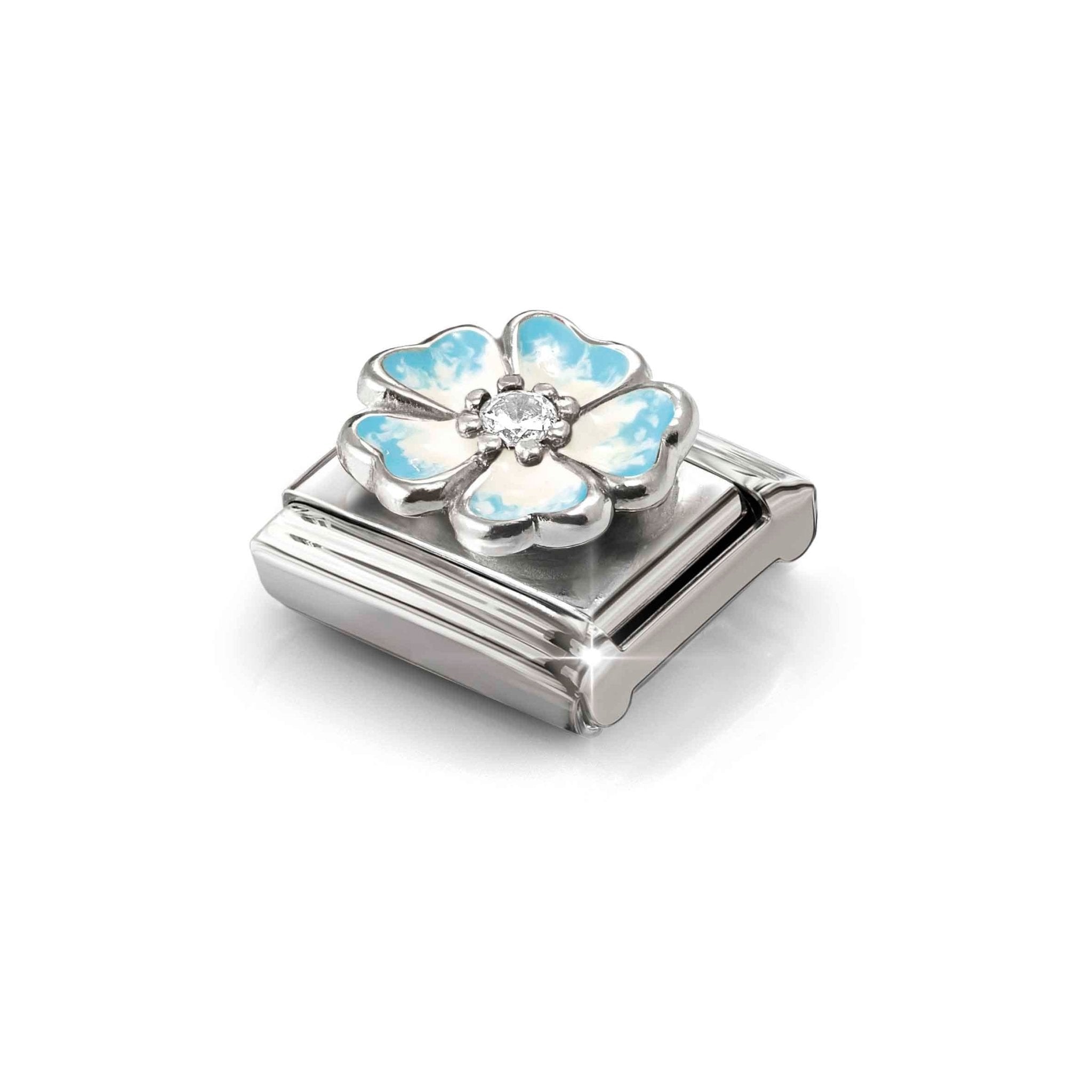 Nomination Composable Blue Flower Symbol -Nomination