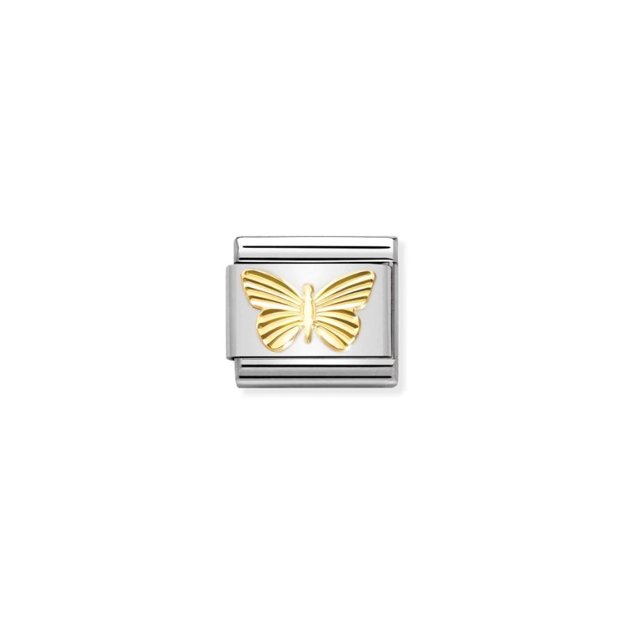 Nomination Composable Butterfly Etched Symbol -Nomination