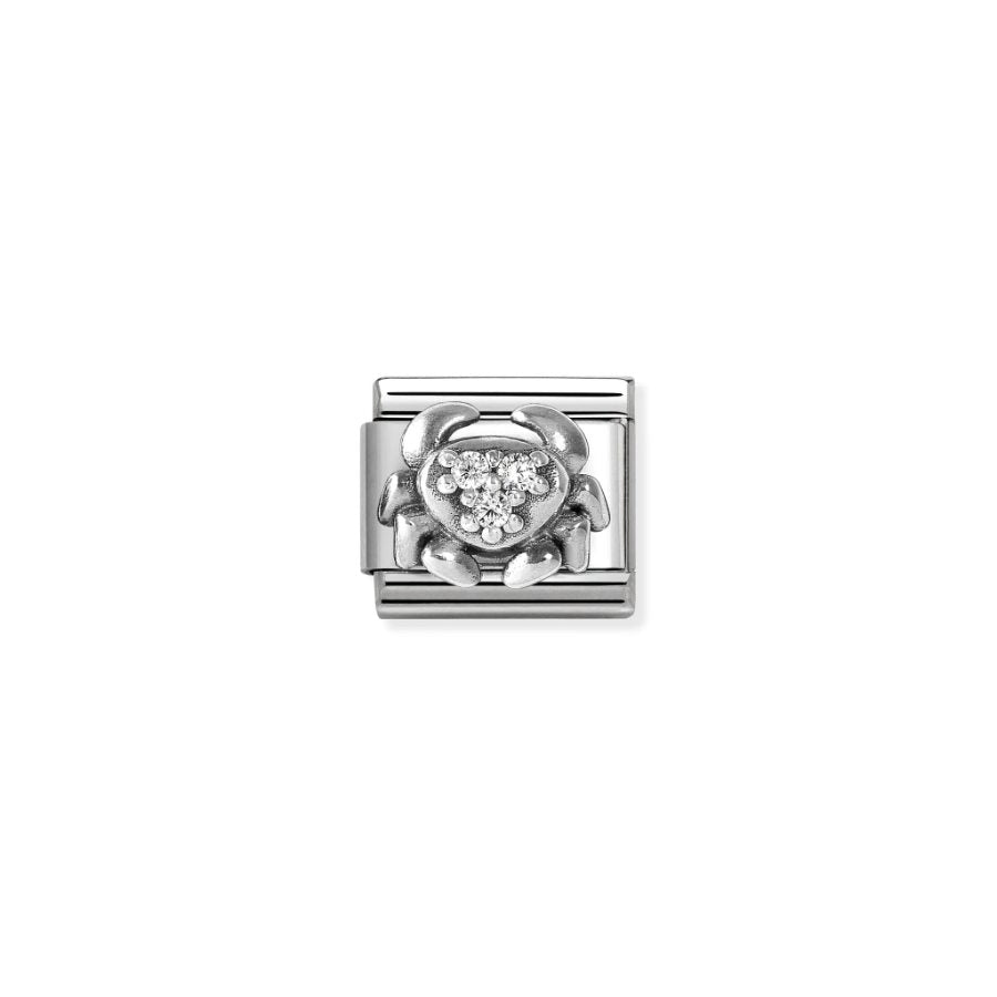 Nomination Composable Cancer Zodiac Silver -Nomination