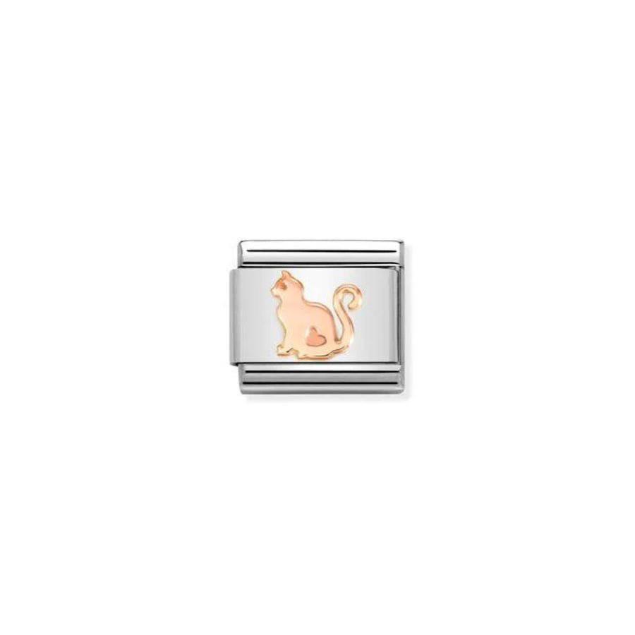 Nomination Composable Cat Symbol Rosegold -Nomination