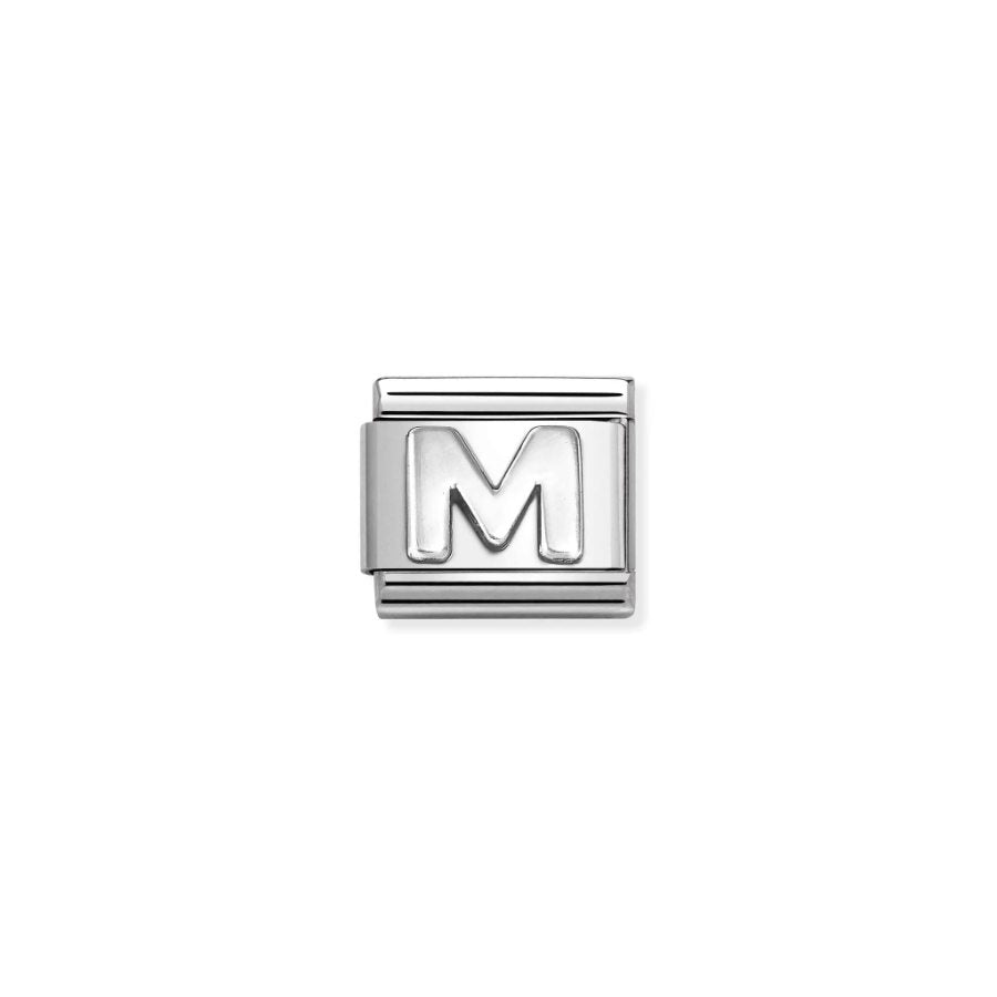 Nomination Composable Classic Link Ox Letter M -Nomination