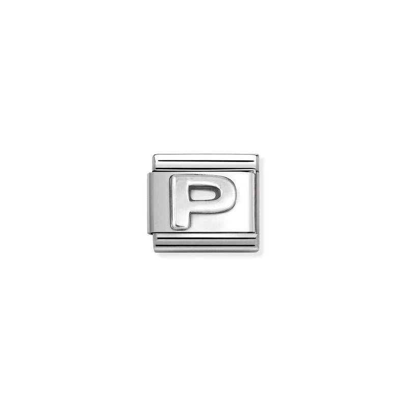 Nomination Composable Classic Link Ox Letter P -Nomination