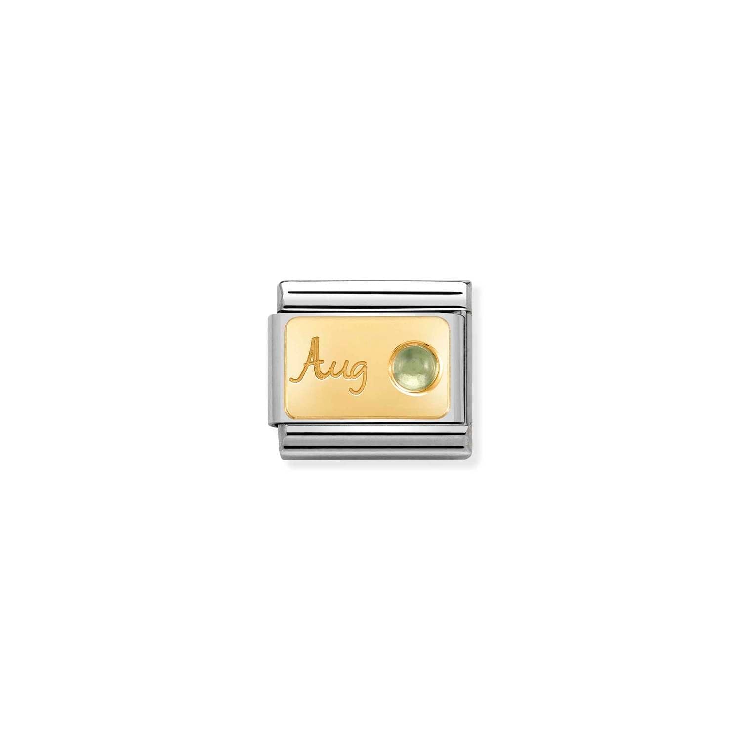 Nomination Composable Classic Month Stone Aug Peridot 18K -Nomination