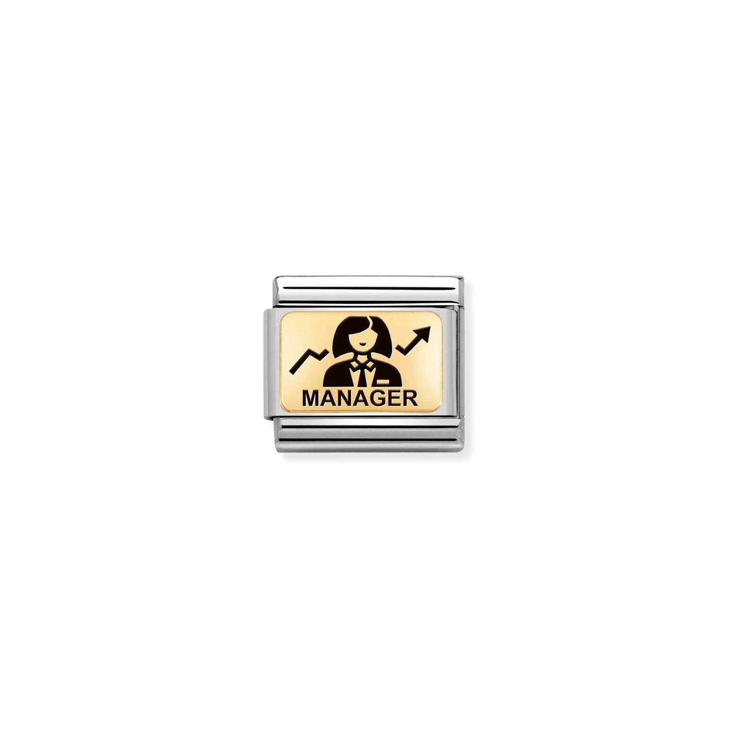 Nomination Composable Classic Occupation (HER) 18K -Nomination