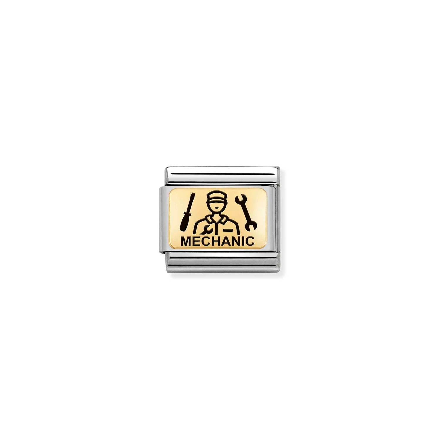 Nomination Composable Classic Occupation Mechanic 18K -Nomination