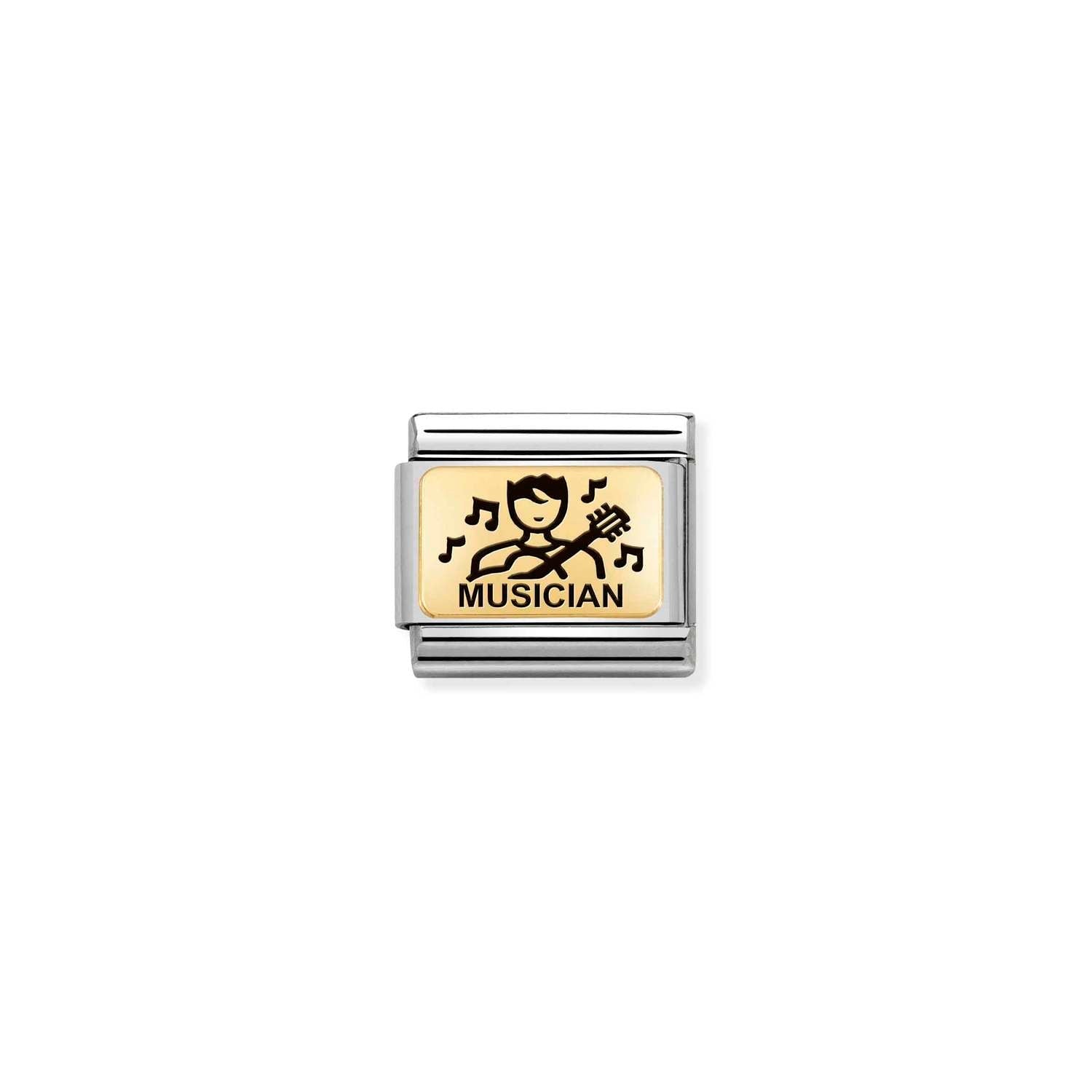 Nomination Composable Classic Occupation Musician 18K -Nomination