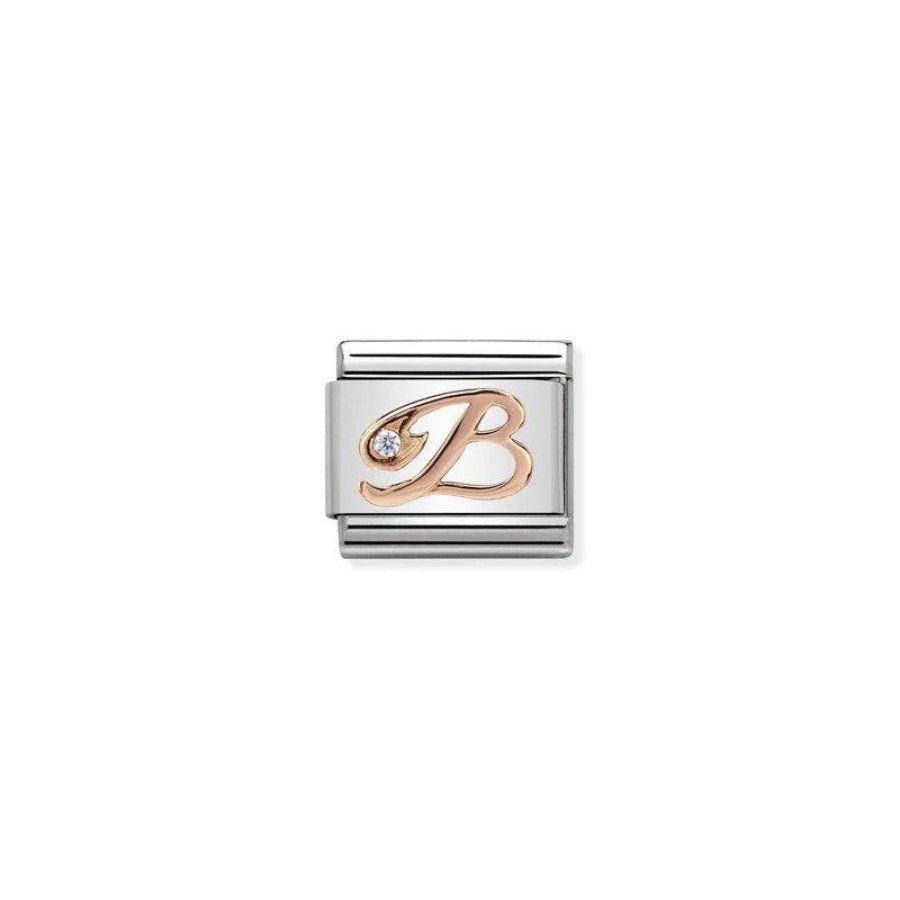 Nomination Composable Classic Rosegold Letter B -Nomination