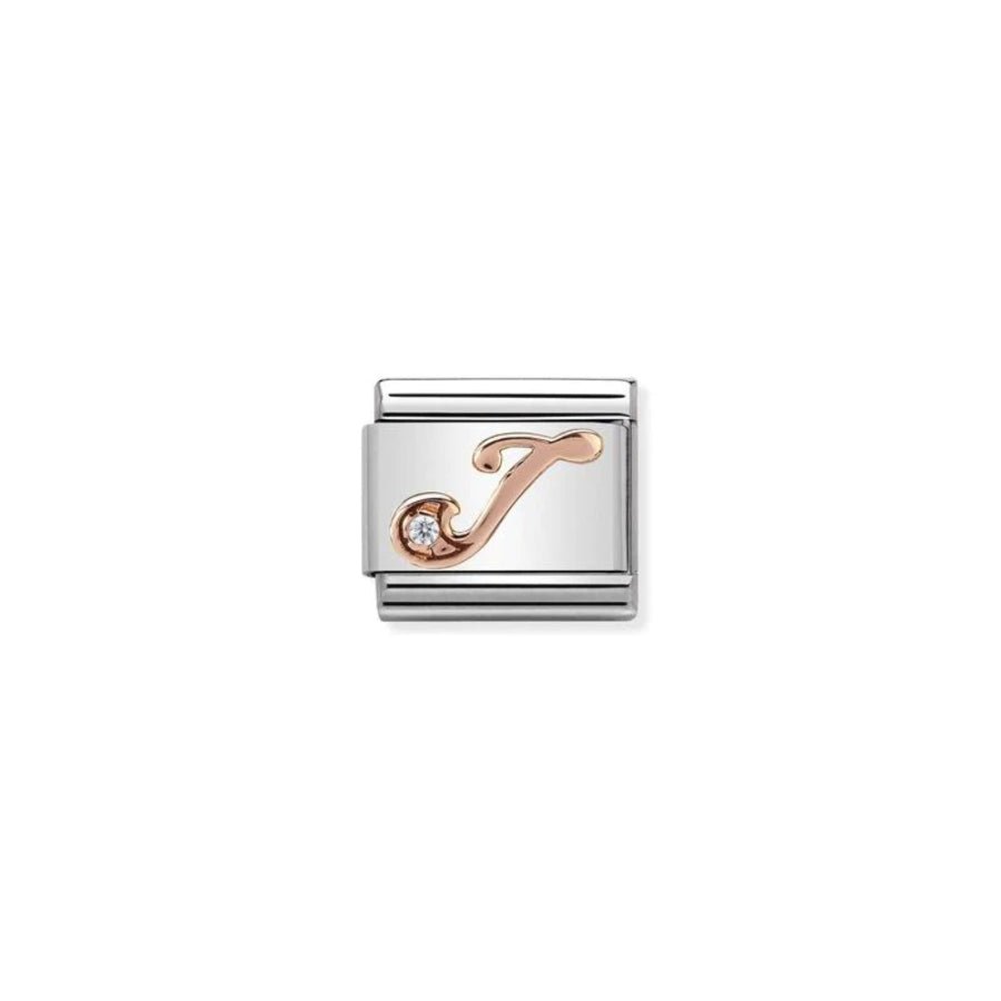 Nomination Composable Classic Rosegold Letter J -Nomination