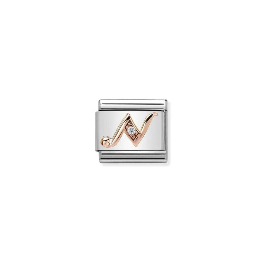 Nomination Composable Classic Rosegold Letter N -Nomination