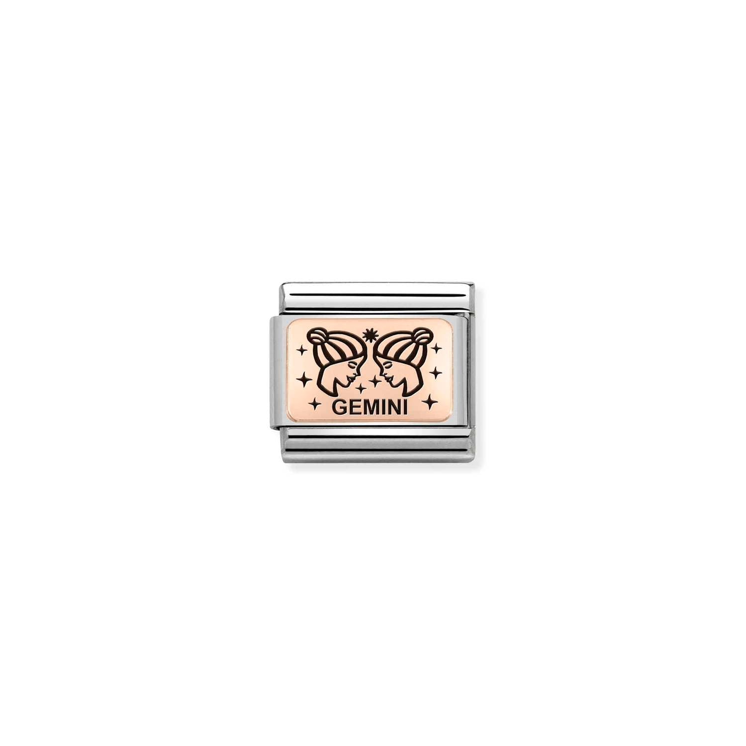 Nomination Composable Classic Zodiac Gemini S/S & 18K -Nomination