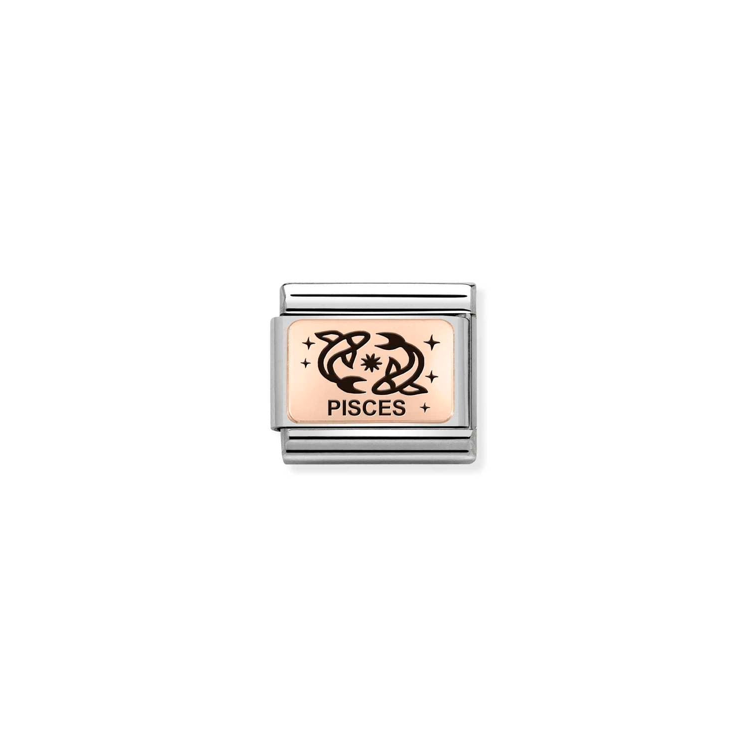 Nomination Composable Classic Zodiac Pisces S/S & 18K -Nomination