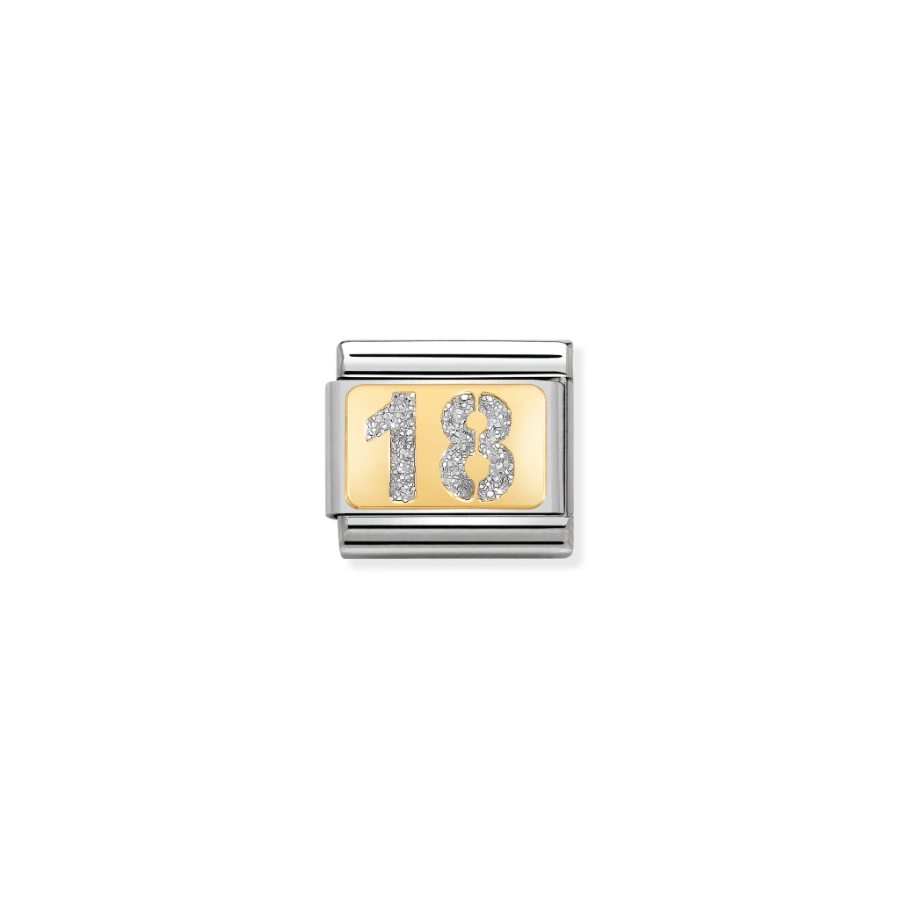 Nomination Composable Glitter 18 Number Glitter -Nomination