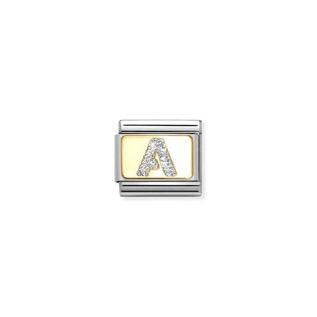 Nomination Composable Glitter Letter A -Nomination