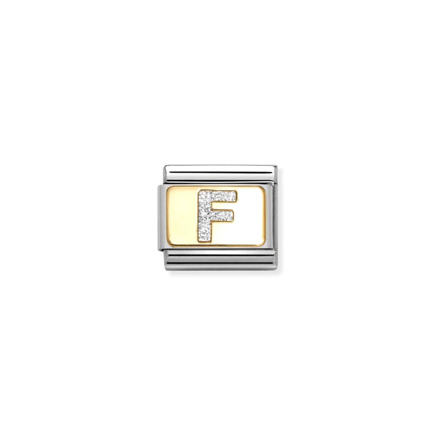 Nomination Composable Glitter Letter F -Nomination