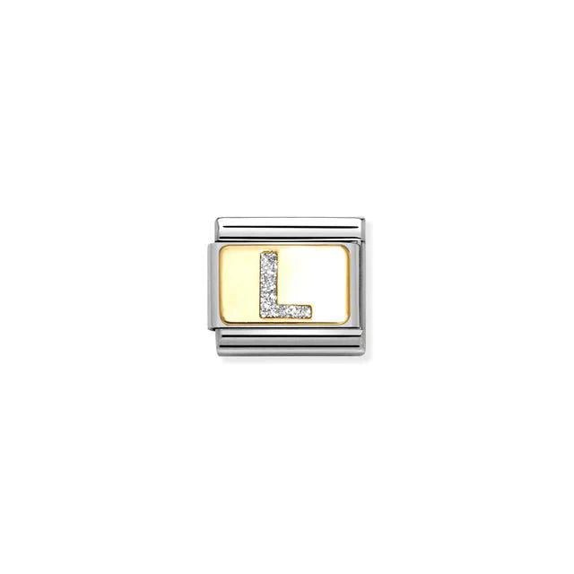 Nomination Composable Glitter Letter L -Nomination