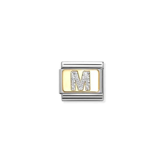 Nomination Composable Glitter Letter M -Nomination