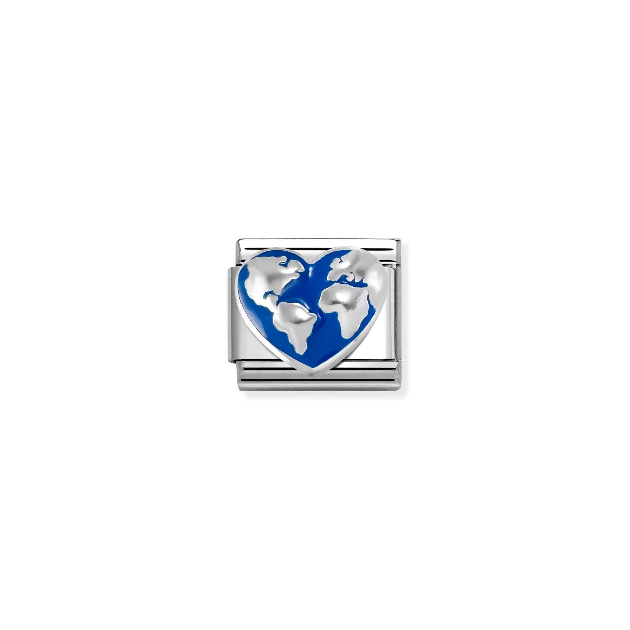 Nomination Composable Heart Globe Symbol -Nomination