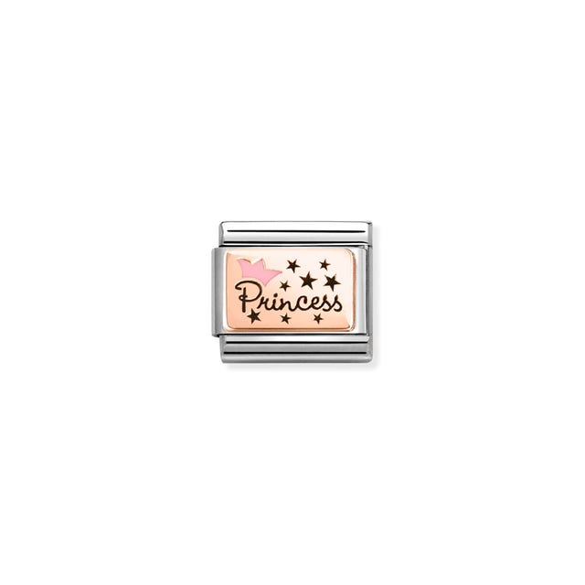 Nomination Composable Princess Symbol Rose Gold -Nomination