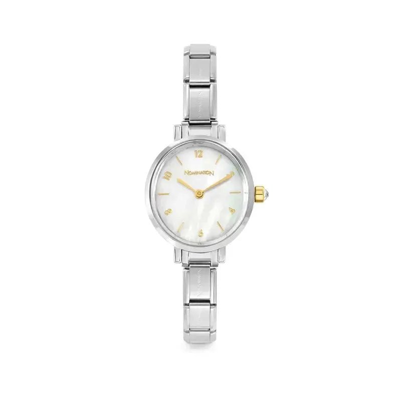 Nomination Composable Watch Oval Mother of Pearl -Nomination