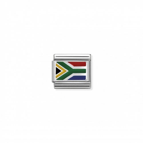 Nomination Silvershine Symbol Flag South Africa -Nomination