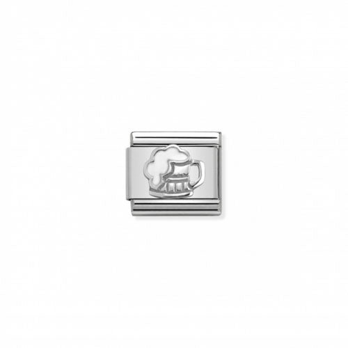 Nomination Silvershine Symbol Pint Of Beer -Nomination