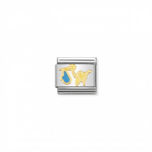 Nomination Symbol Daily Life Blue Stork -Nomination