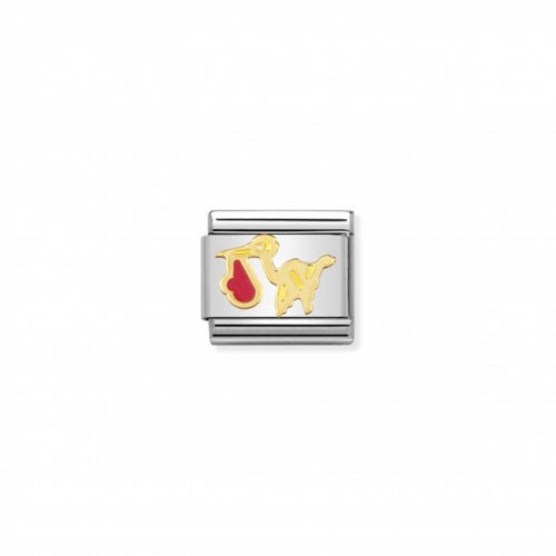 Nomination Symbol Daily Life Pink Stork -Nomination