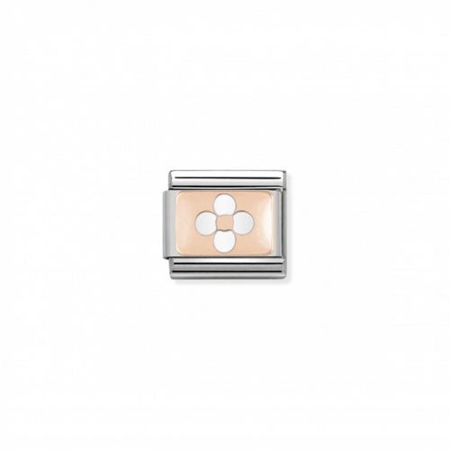 Nomination Symbol Flower R/Gold & S/S -Nomination