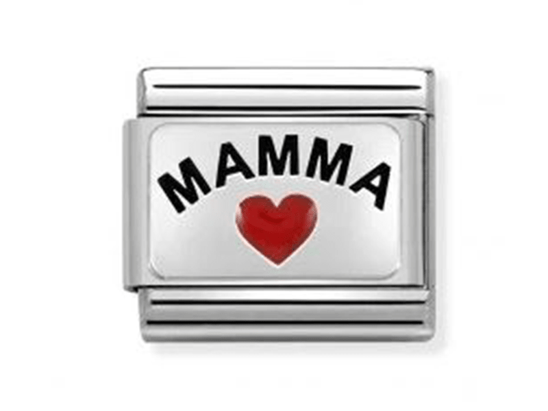 Nomination Writings Mamma S/S Steel -Nomination