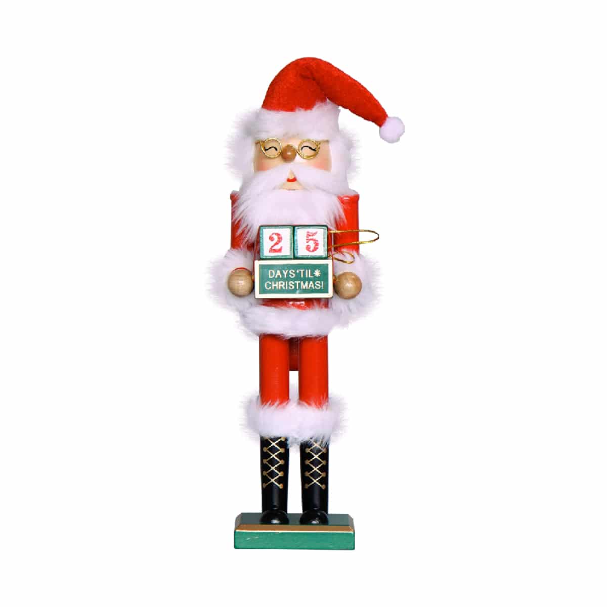 Nutcracker Ornament Santa Calender -Spilhaus