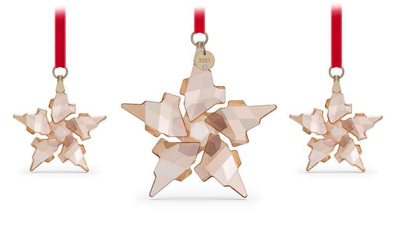 Ornament : Festive:ornament Set Annual Edition 2021 -Swarovski