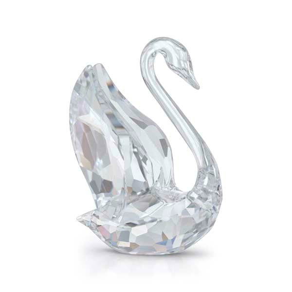 Ornament : Iconic Swan: Swan S -Swarovski