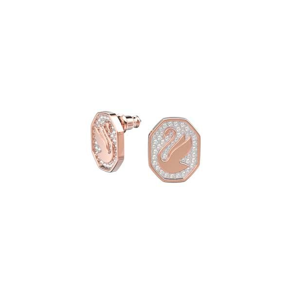 Pierced Earring :Signum:pe Cry/Ros -Swarovski