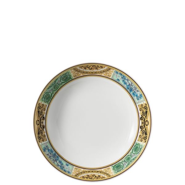 Plate Deep Barocco Mosaic 22Cm -Versace