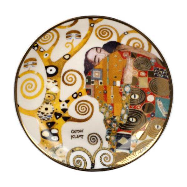 Plate Mini Klimt Fulfilment 10Cm -Goebel
